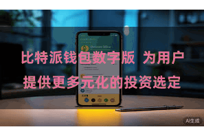 比特派钱包数字版  为用户提供更多元化的投资选定